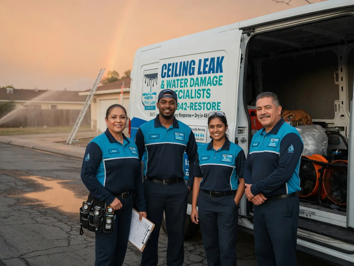 Ceiling Leak Cleanup company in Ottawa Lake, MI